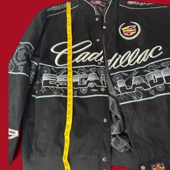 Vintage Cadillac Escalade Jeff Hamilton racing bomber jacket - Picture 6 of 7